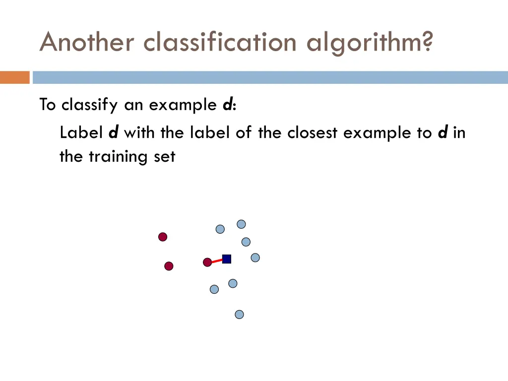 another classification algorithm