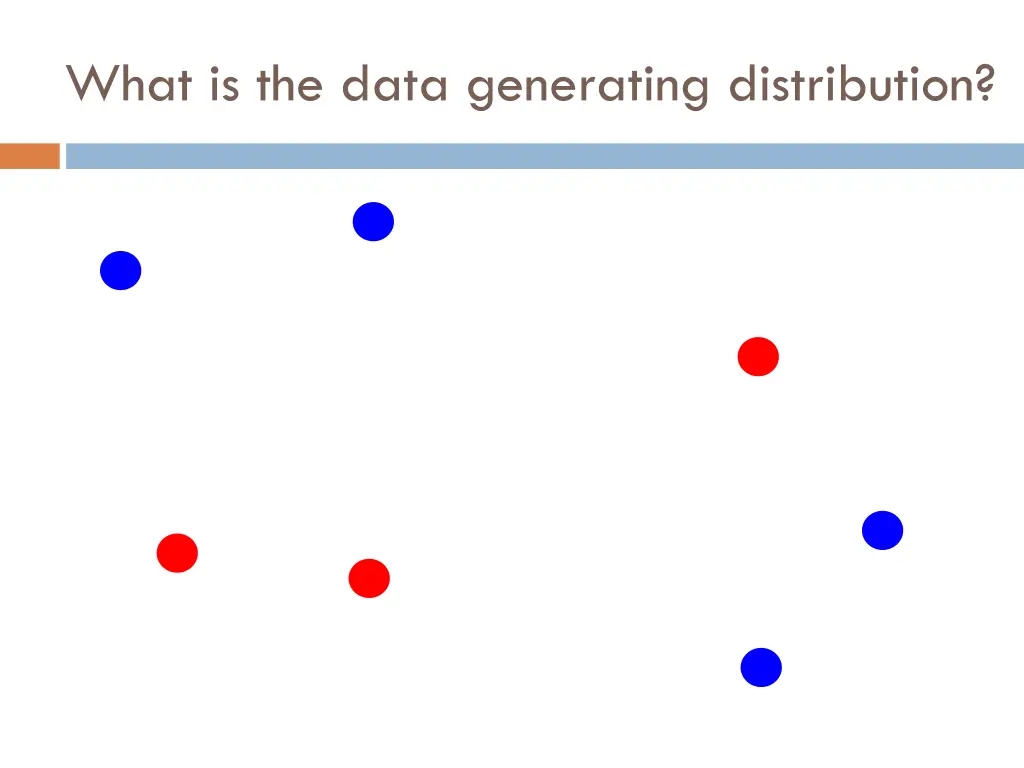 what is the data generating distribution 12