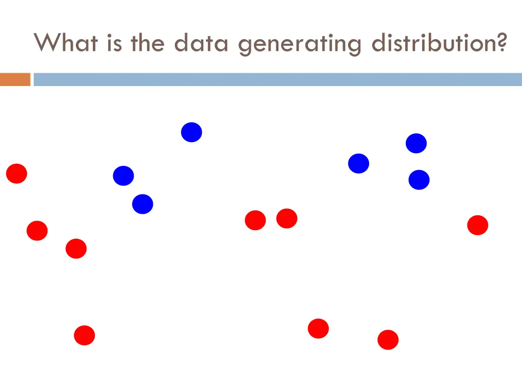 what is the data generating distribution 2