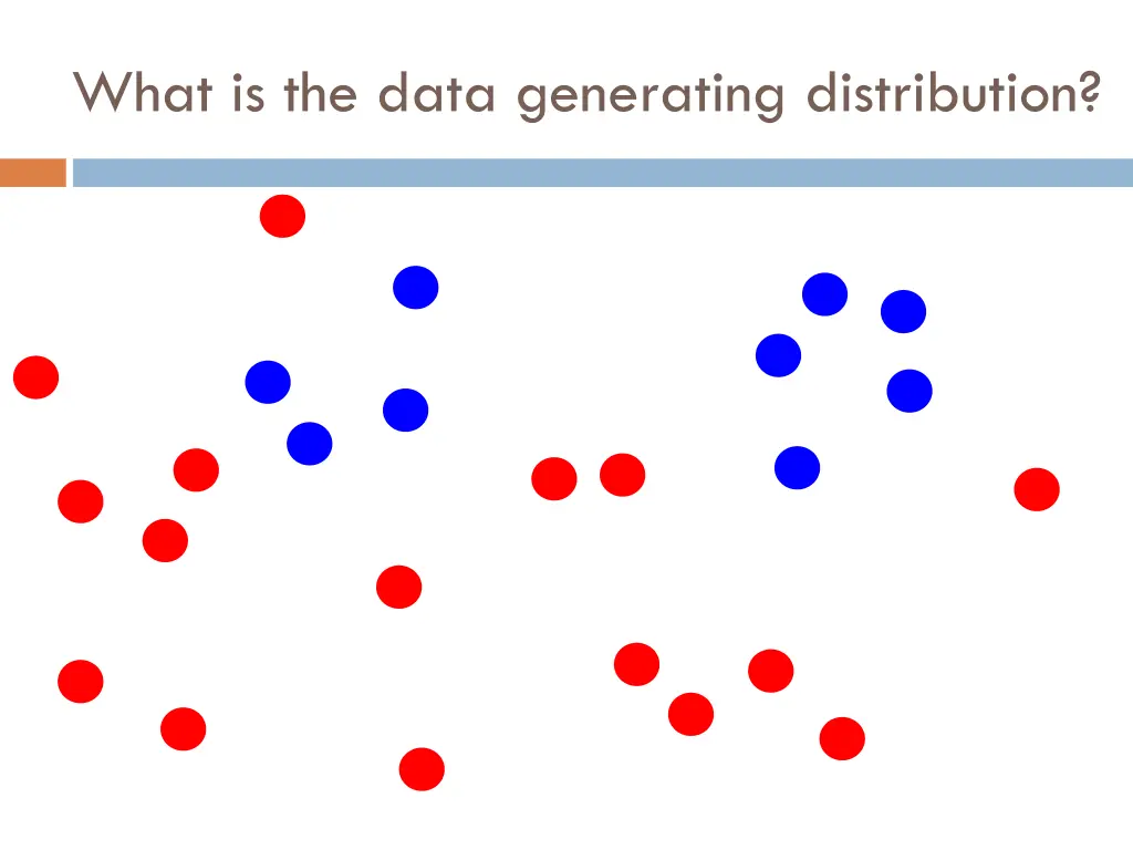 what is the data generating distribution 3