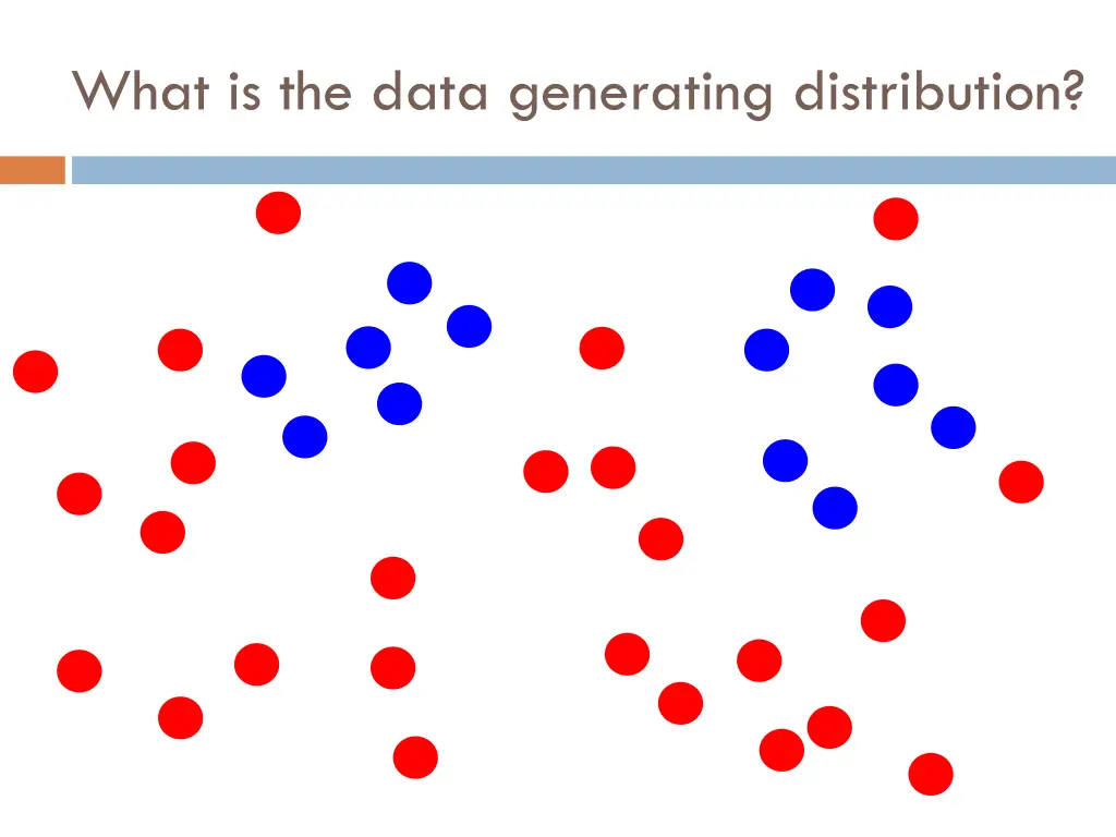 what is the data generating distribution 4