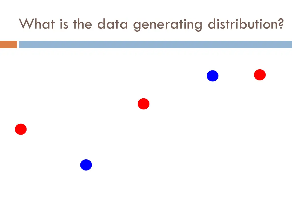 what is the data generating distribution 6