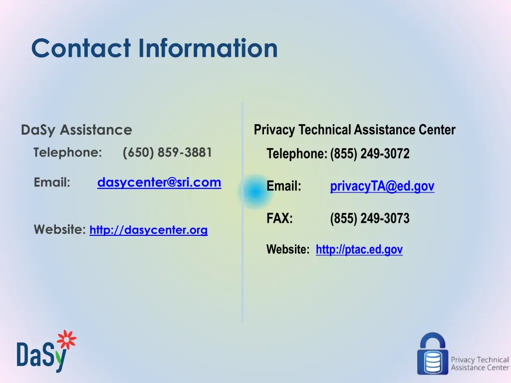 contact information