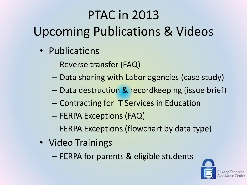 ptac in 2013