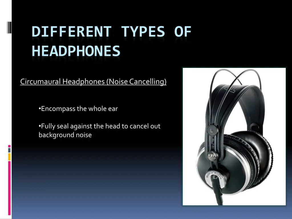 different types of headphones 1