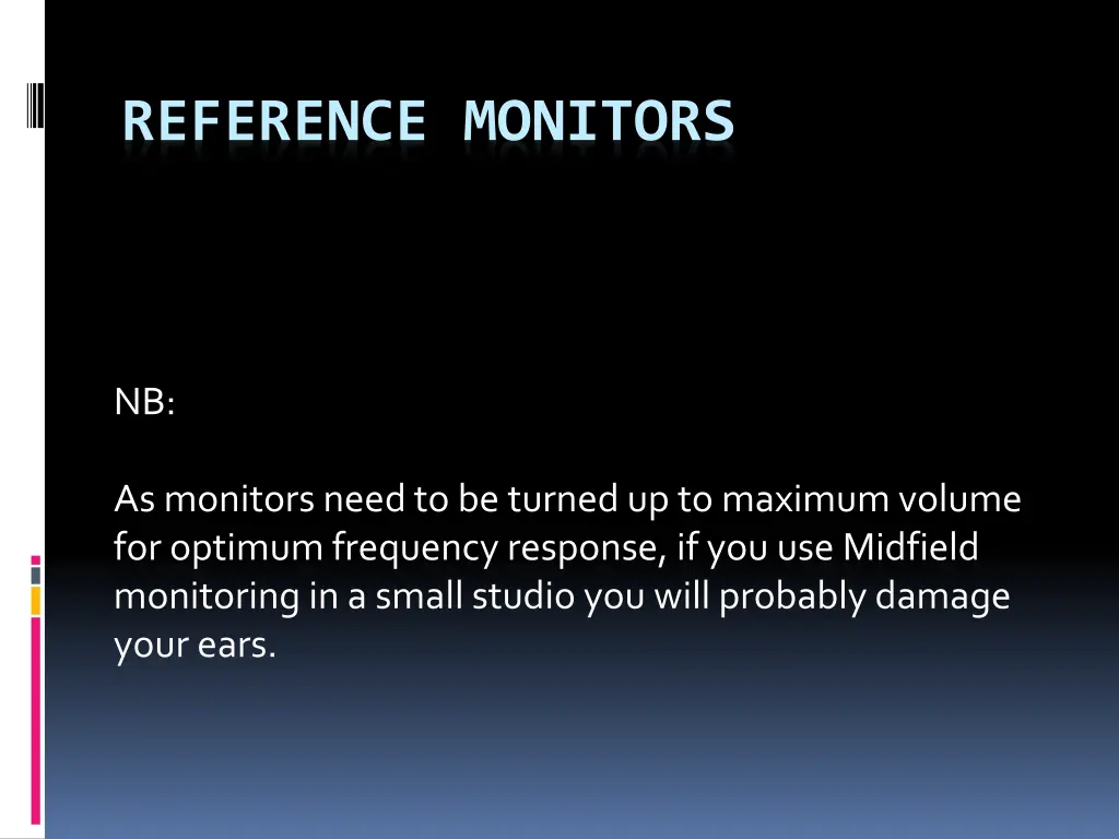 reference monitors 1