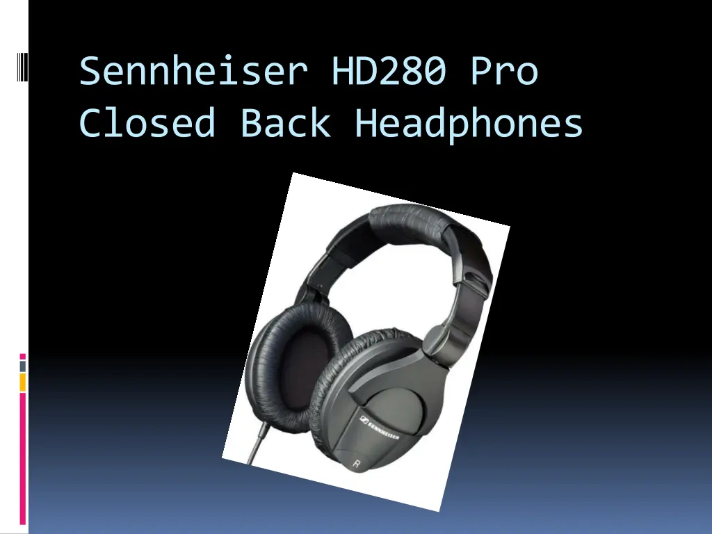 sennheiser hd280 pro closed back headphones