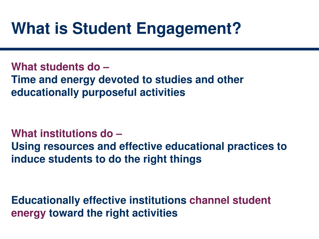 what is student engagement