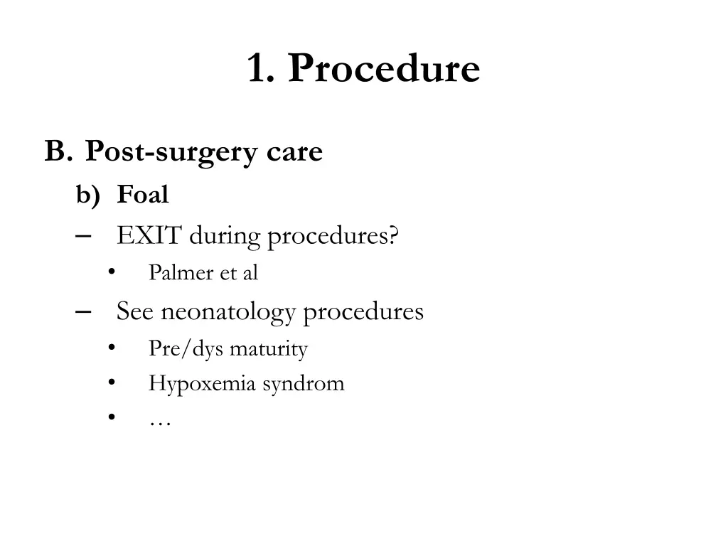 1 procedure 6