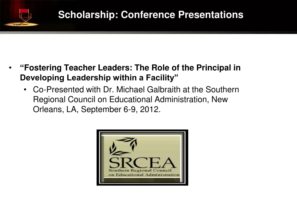 scholarship conference presentations 1