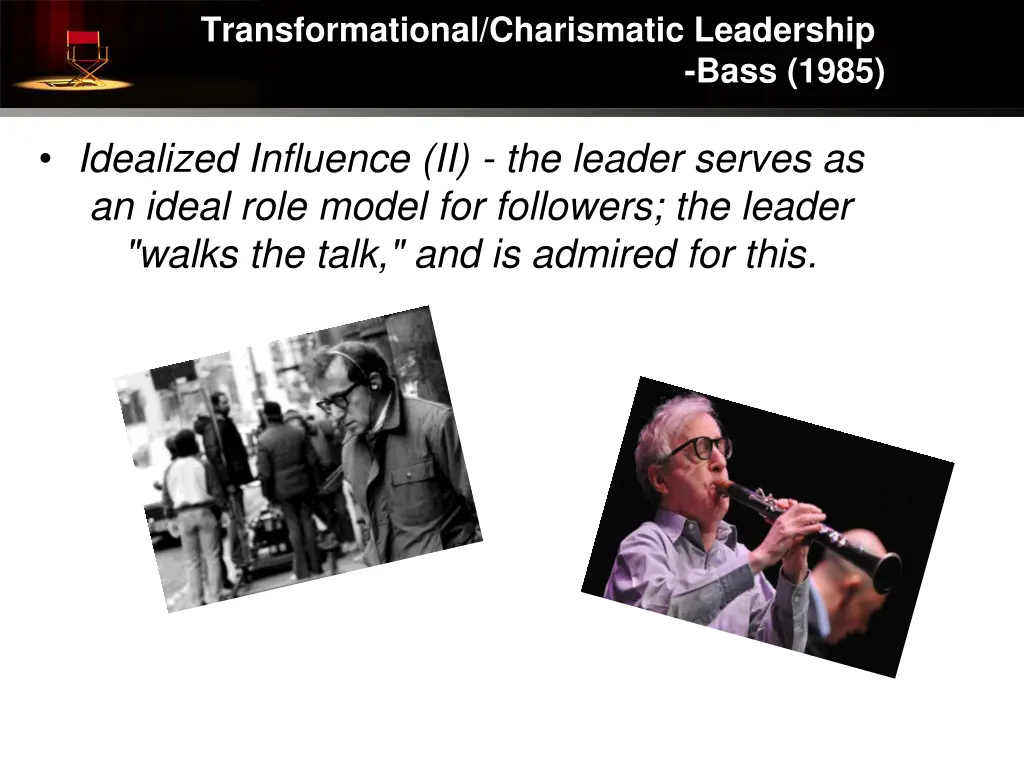 transformational charismatic leadership