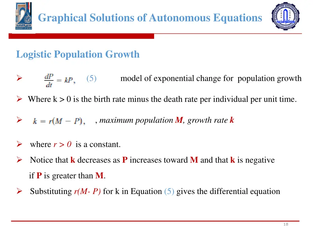 graphical solutions of autonomous equations 16