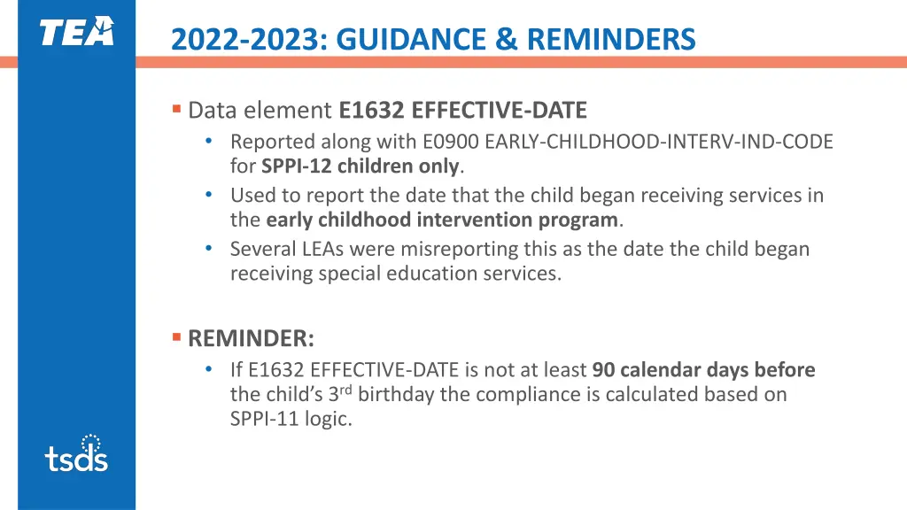 2022 2023 guidance reminders 1