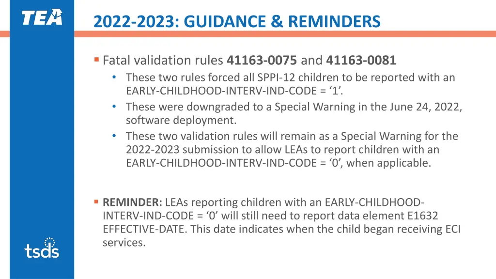 2022 2023 guidance reminders 6