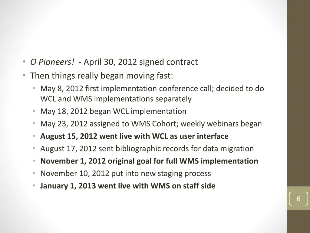 o pioneers april 30 2012 signed contract then