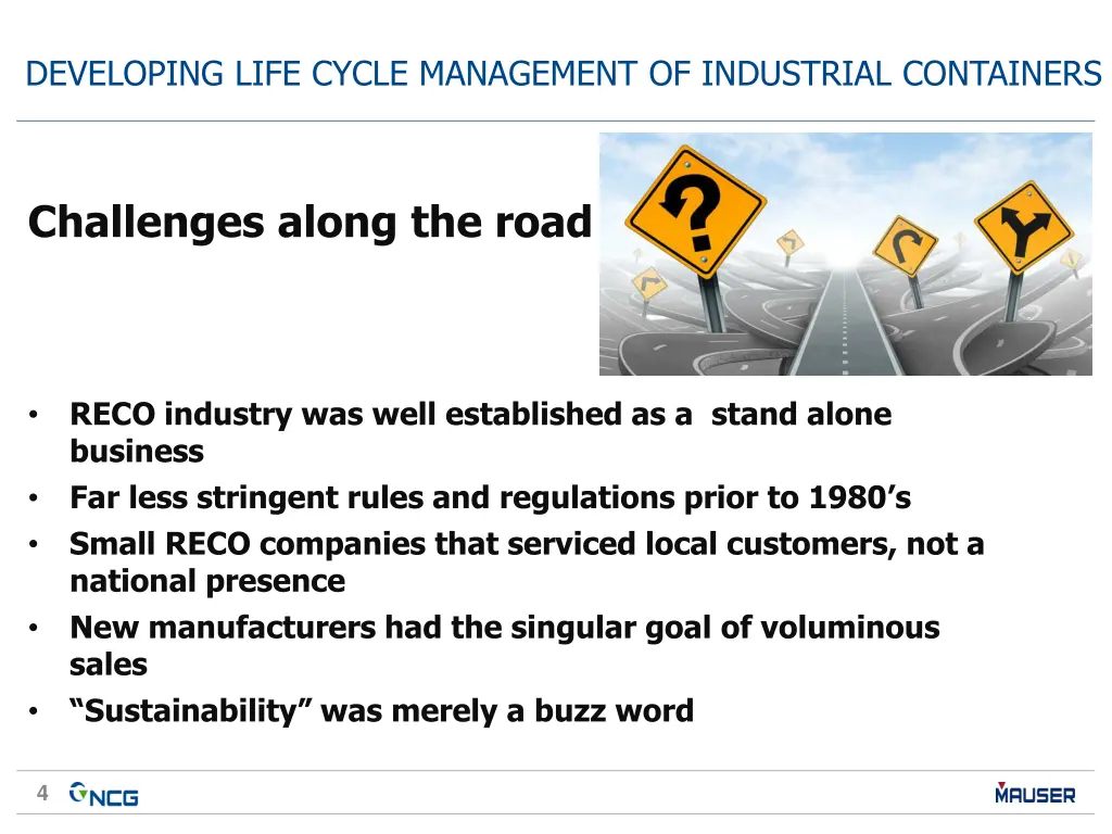 developing life cycle management of industrial