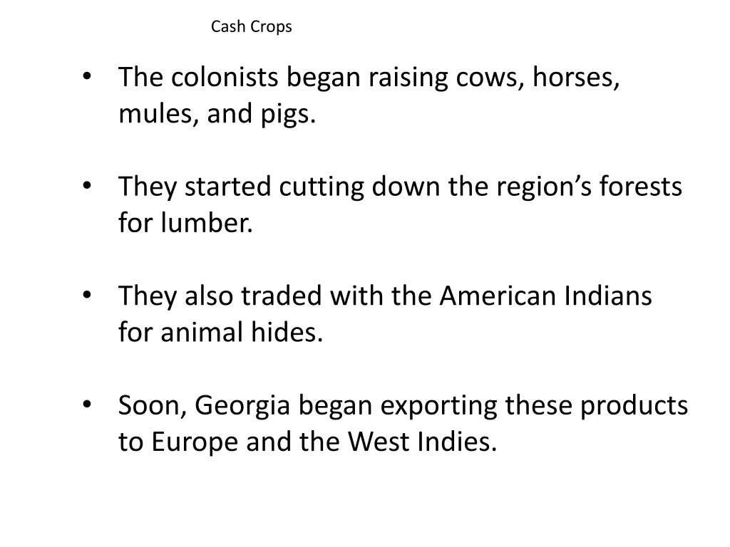 cash crops 1