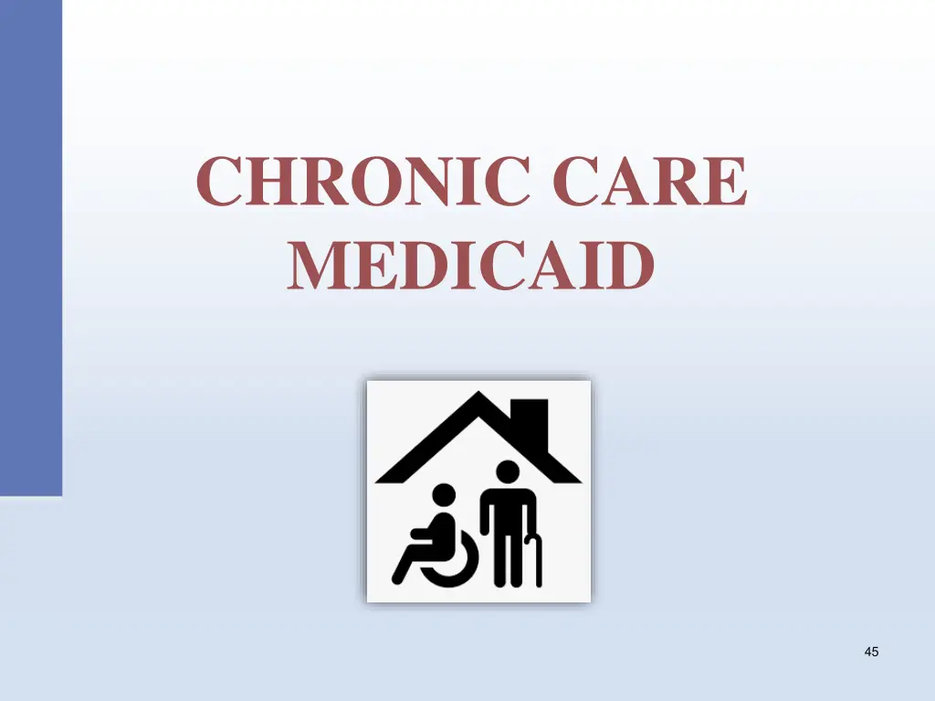 chronic care medicaid