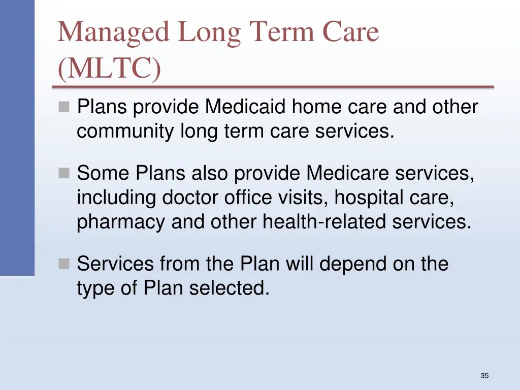 managed long term care mltc