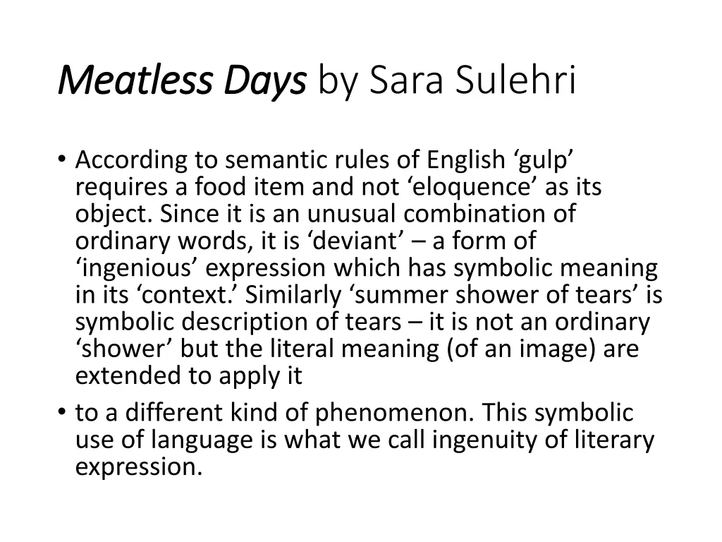 meatless days meatless days by sara sulehri 3