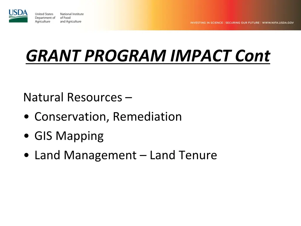 grant program impact cont 1