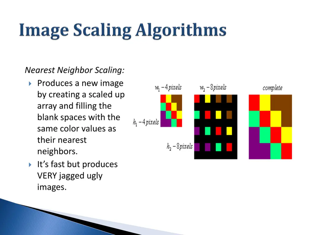 nearest neighbor scaling