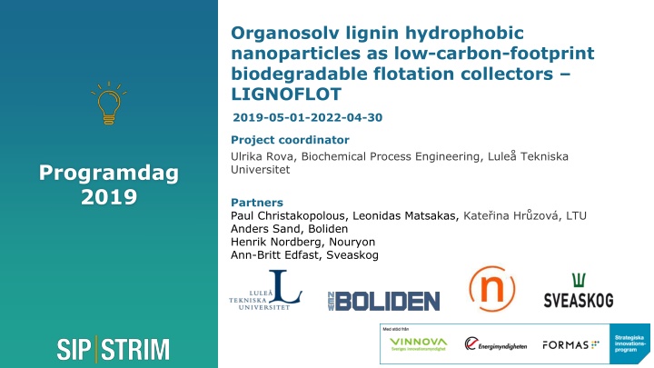 organosolv lignin hydrophobic nanoparticles