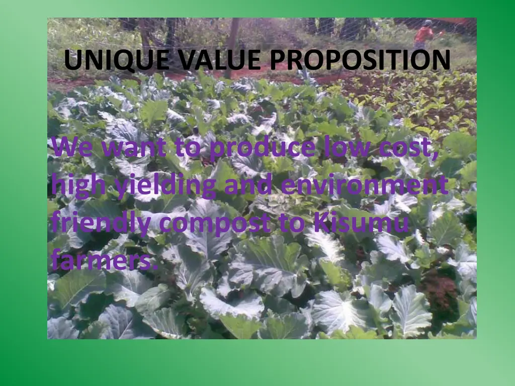 unique value proposition