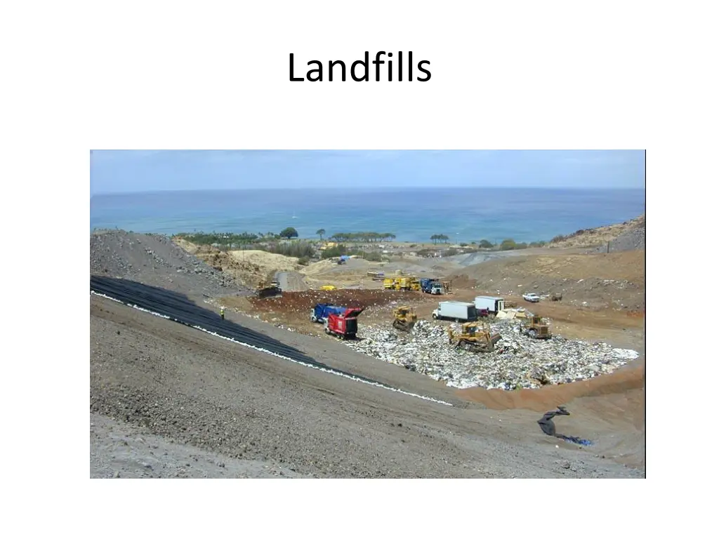 landfills