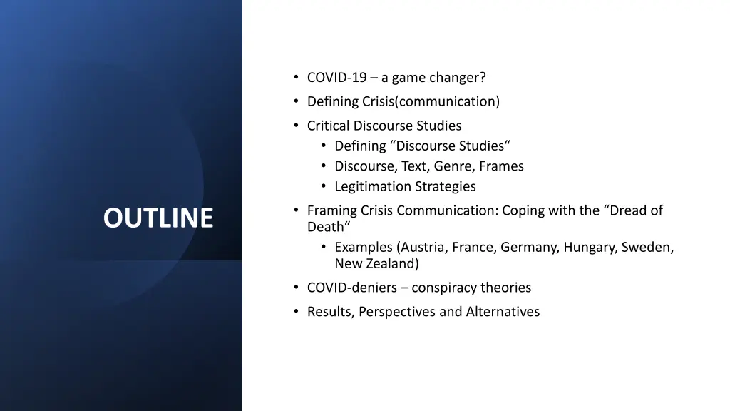 covid 19 a game changer defining crisis