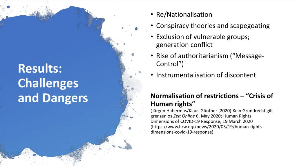 re nationalisation conspiracy theories