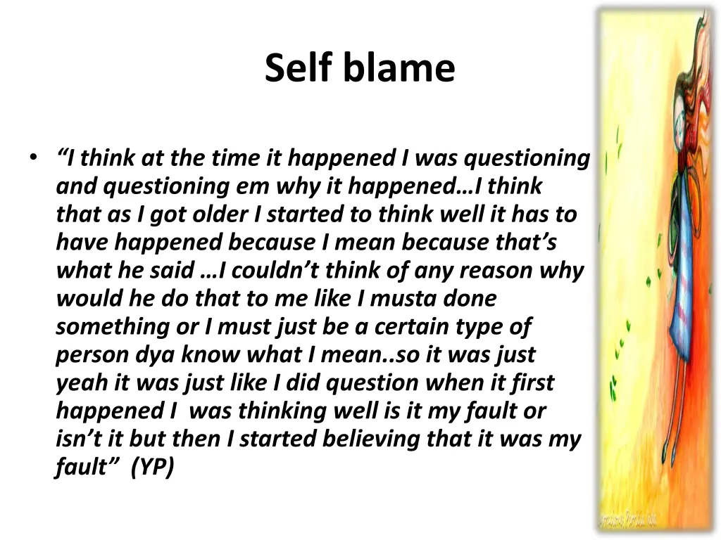 self blame 2