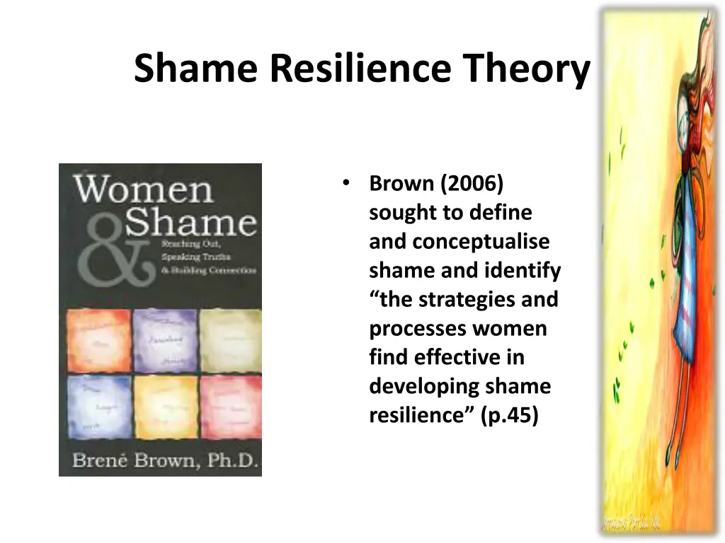 shame resilience theory