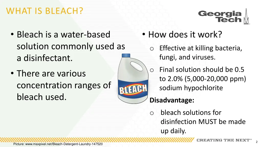 what is bleach