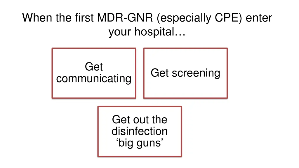 when the first mdr gnr especially cpe enter your