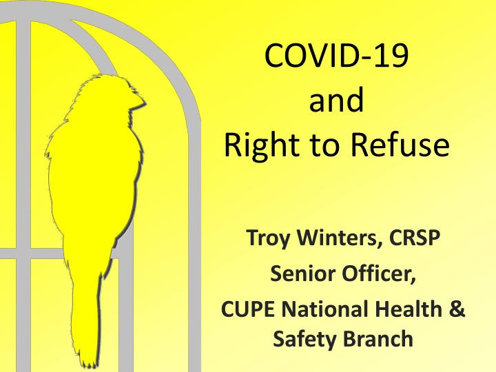 covid 19 and right to refuse