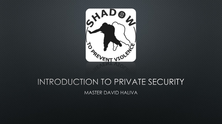 introduction to private security