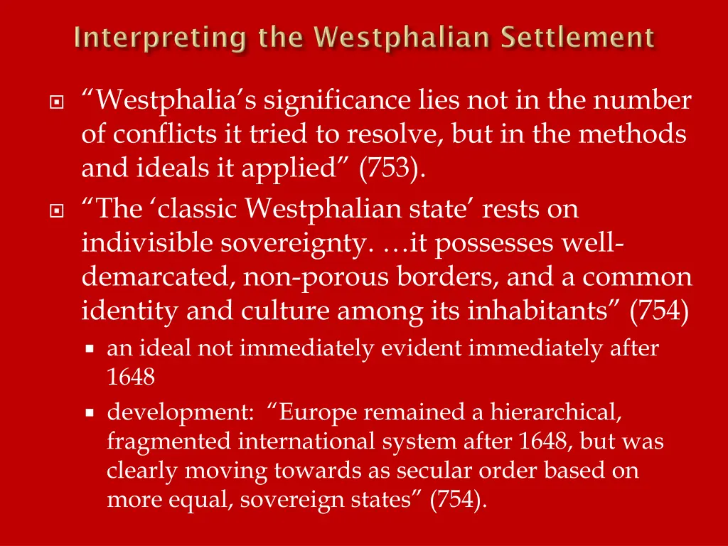 westphalia s significance lies not in the number