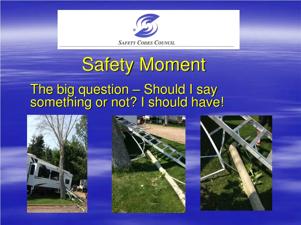 safety moment