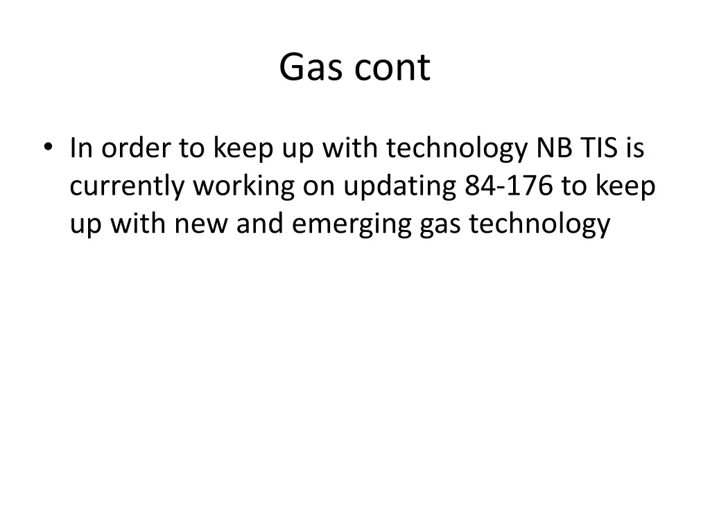 gas cont