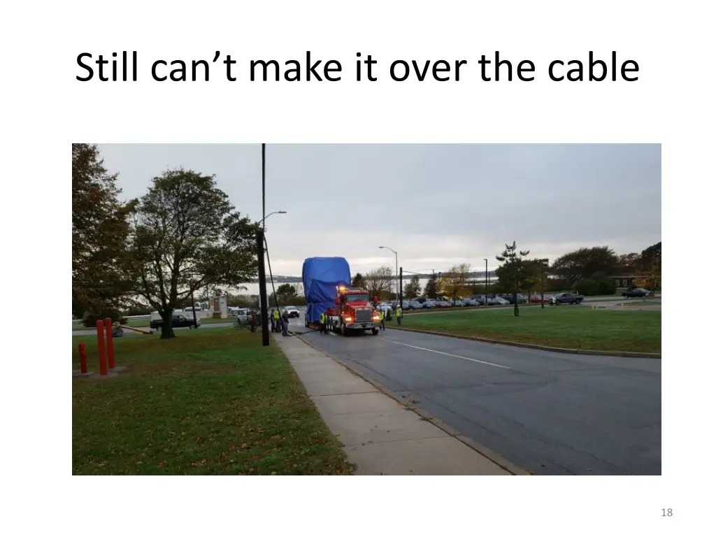 still can t make it over the cable