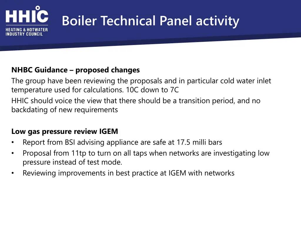 boiler technical panel activity 1