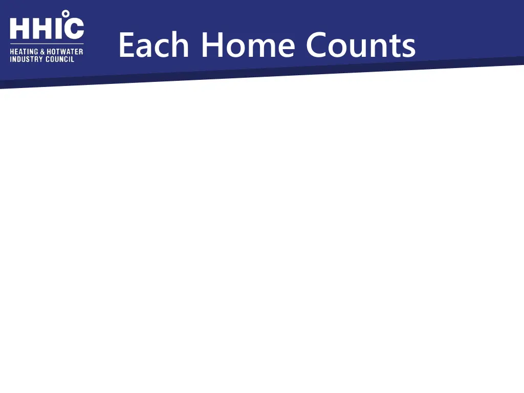 each home counts