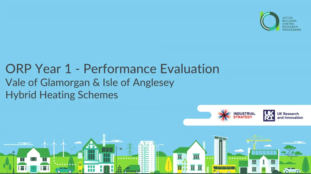 orp year 1 performance evaluation vale