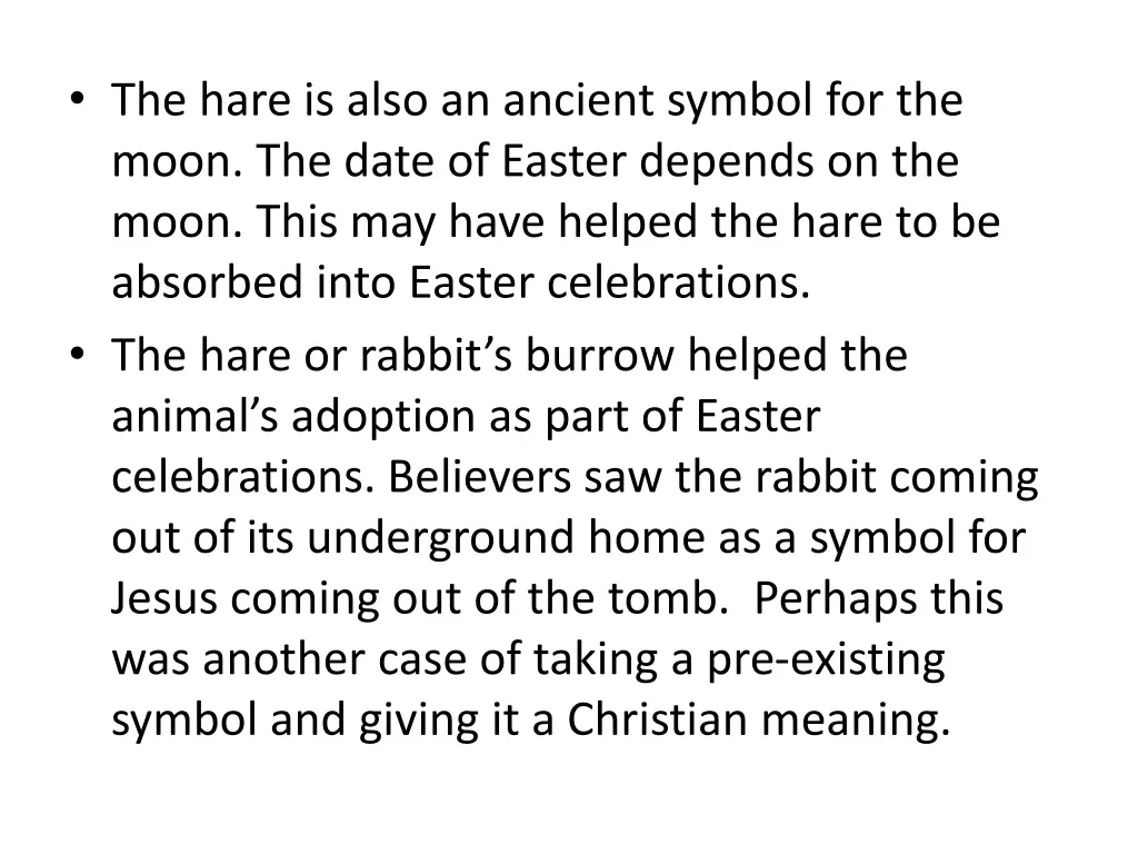 the hare is also an ancient symbol for the moon