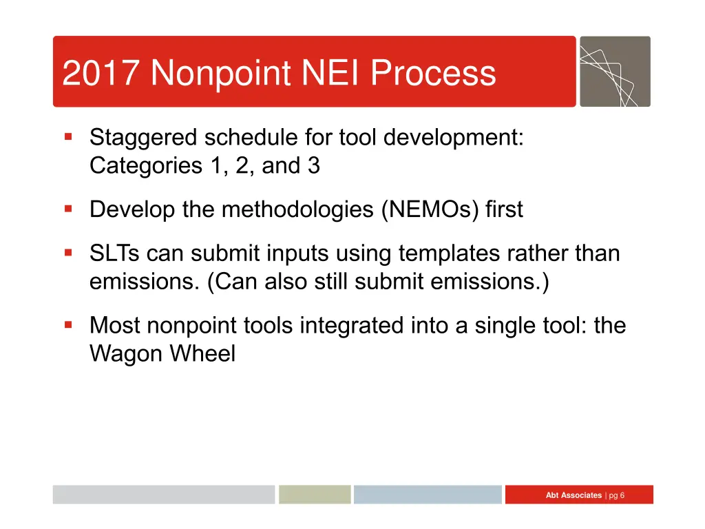 2017 nonpoint nei process