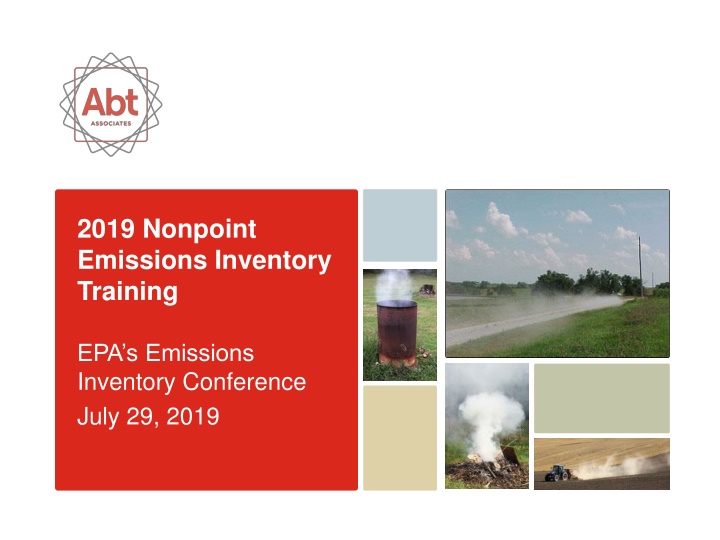 2019 nonpoint emissions inventory training