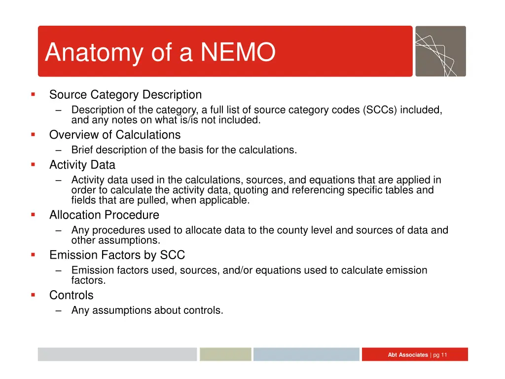 anatomy of a nemo 1