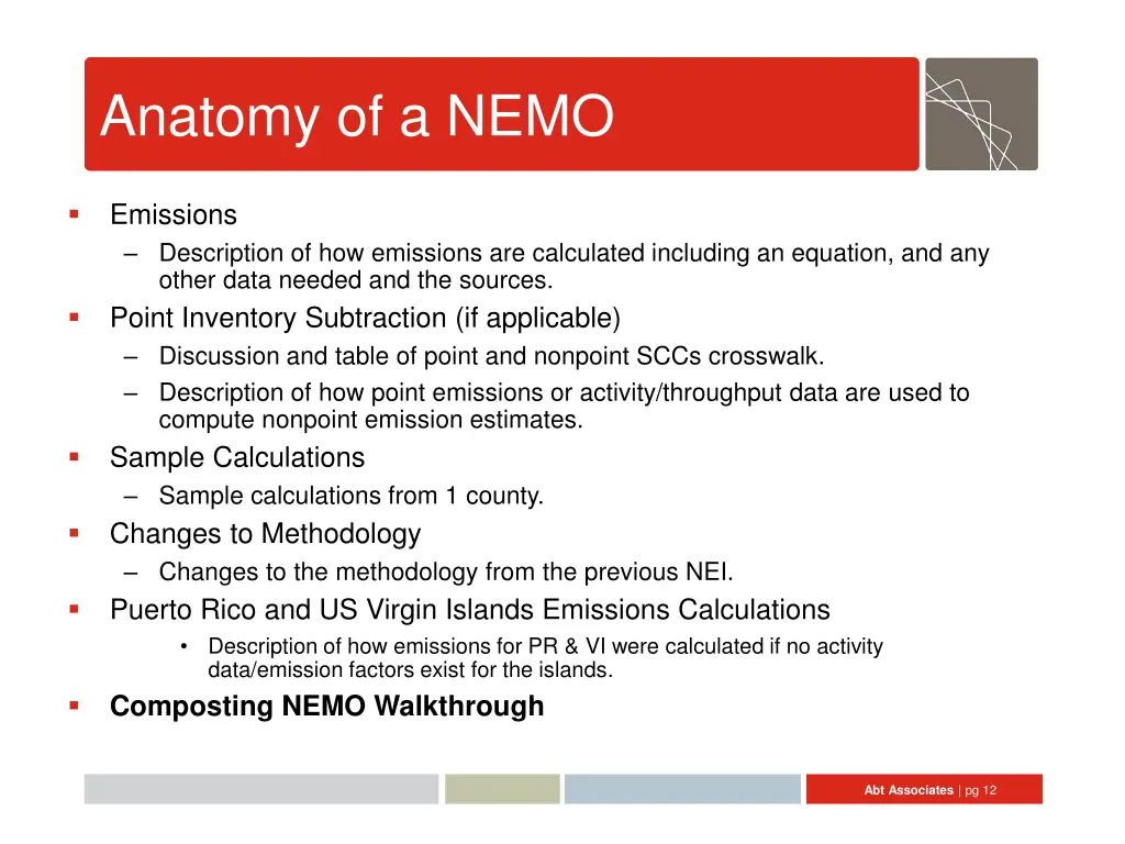 anatomy of a nemo 2