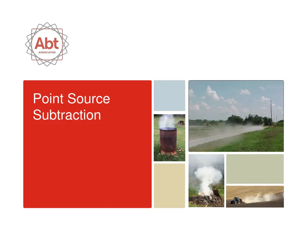 point source subtraction